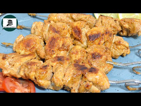 Turkish Chicken Kebab Recipe | Turkish Kebab without Grill by Marinated Goodness