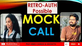 Retro Authorization Mock call in Medical Billing #medicalbills 🇺🇸🏥👨‍⚕️🩺