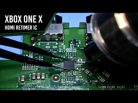Xbox One X HDMI Retimer IC Replacement Guide (TDP158)