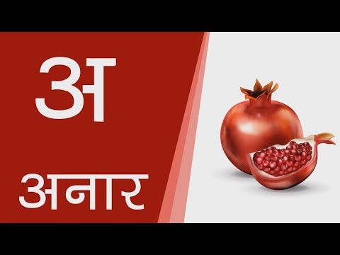 अ से अनार - Hindi Varnamala Geet - Hindi Phonics Song - Hindi Alphabet Song