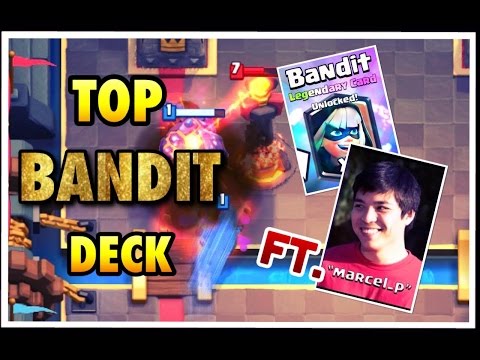 TOP BANDIT DECK feat. MarcelP! WORLD #1 PLAYER | LIVE Battles | Clash Royale