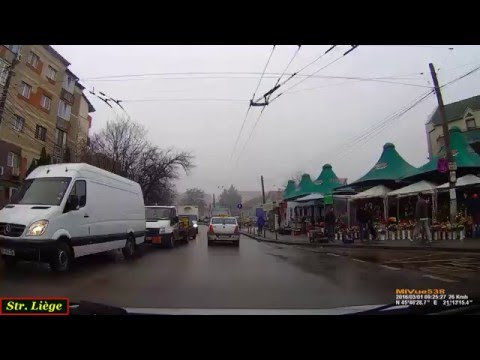 Timişoara: Calea Aradului - Gara de Nord - AEM. (1.6x - Real sound)