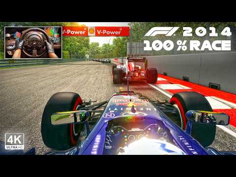 Daniel Ricciardo's First F1 Race Win - Canada GP 100% Race | F1 2014 Steering wheel Gameplay