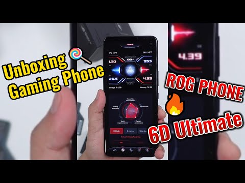 ROG Phone 6D Ultimate Unboxing - A Gaming Experience​