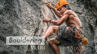 Rock Climbing Hanoi Vietnam by Bouldering Vlog