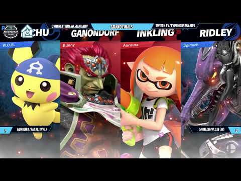 Smash Ultimate Doubles Tournament 1/12/19 - Auroura/Fatality Vs Spniach/W.O.B. - Grand Finals