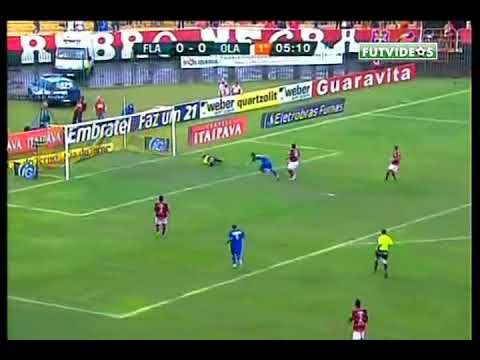 Flamengo 3 x 2 Olaria - Carioca 2011 - Melhores momentos e gols - 04/03/2011