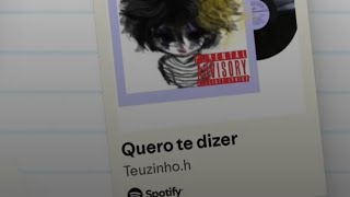 Capa do vídeo Teuzinho.h - Quero te dizer 🦇