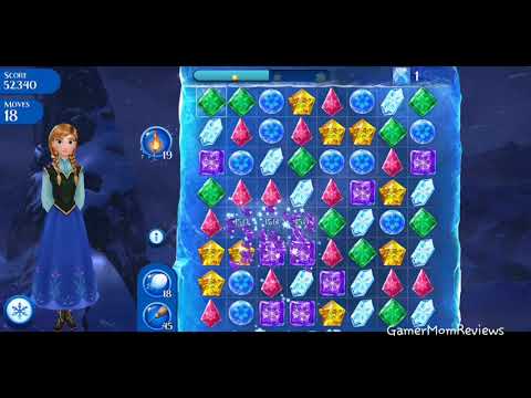 Frozen Free Fall Level 138 to 139 GamerMomReviews