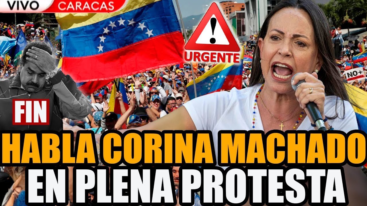 🔴HABLA MARIA CORINA MACHADO EN MARCHA EN VIVO 🔥FRAUDE DE MADURO🔥 | FRAN FIJAP