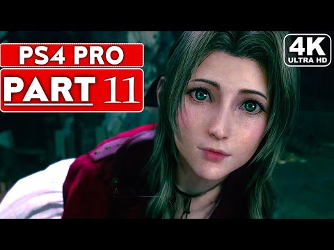 FINAL FANTASY 7 REMAKE Gameplay Walkthrough Part 11 FULL GAME [4K PS4 PRO] - No Commentary