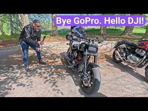 Why I Switched from GoPro to DJI Action 5 | Harley Fat Bob 131 Ride with WiltshireMan & Dicky Mint