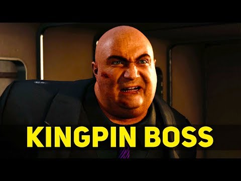 Spider-Man PS4 Kingpin Boss Fight - Wilson Fisk Boss Battle