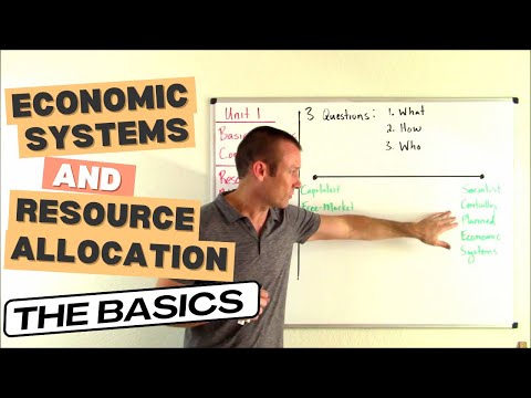 Resource Allocation and Economic Systems