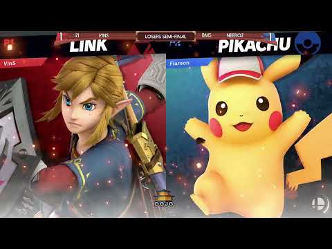 Dōjo #90 | IZI VinS (Link) Vs. Neeroz (Pikachu) - Loser's Semi Final