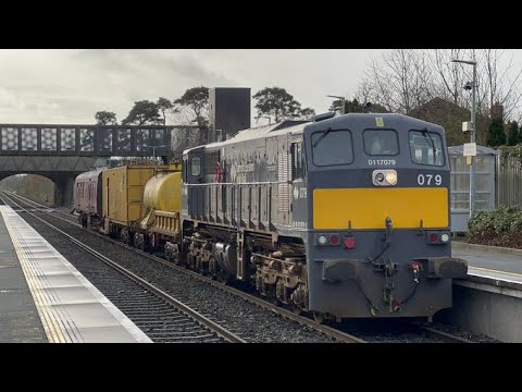 Class 071 No.079 with the Sperry Train in Dunboyne *VERY RARE*