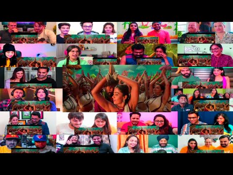 Pushpa Official Trailer Mega Reaction Mashup | Allu Arjun, Rashmika | # ReactionMashupTamizha |