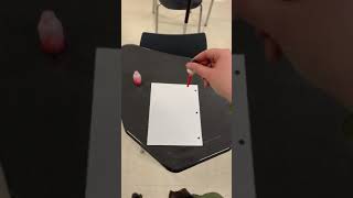 Testing blood spatter at different heights