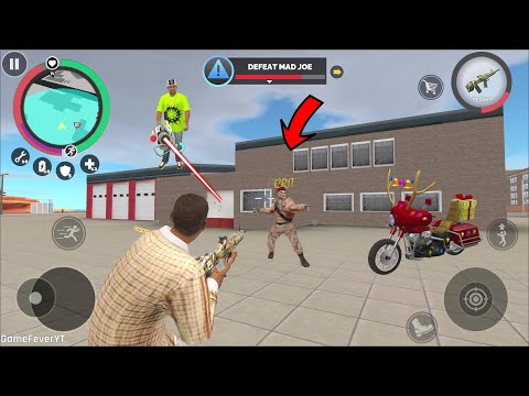 Vegas Crime Simulator 2 - (Vegas Hero Fight Mad Joy) Mad Joy Throw Grenade on Vegas Hero - HD