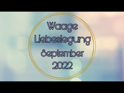 Waage September 22 ♎️ Gibt es hier tatsächlich ein Happy End? Die Entscheidung liegt bei dir