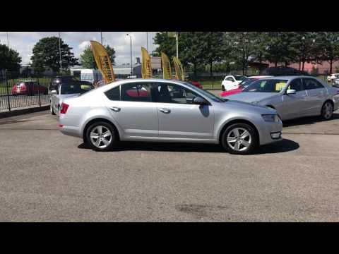 2013 63 plate silver  Skoda Octavia 2.0 TDI CR SE 5dr