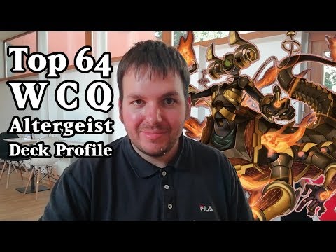 Yu-Gi-Oh European WCQ 2018 Top 64 Altergeist - Daan Vastenburg