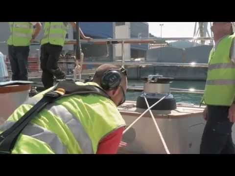 Perini Navi : 60m S/Y Perseus^3 : Mast Step