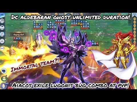 Saint Seiya: Awakening (KOTZ) - The Most Annoying / Broken Bug at PvP! DC Aldebaran Aiacos Lugonis!