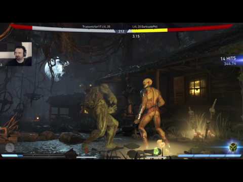 Injustice 2 1st MP gameplay pt39 - Swamp Thing vs. Flash