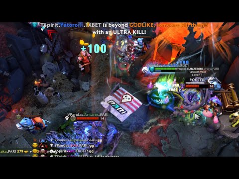 Yatoro just OBLITERATING 9pandaS with his Morphling | The International 2023 | DOTA 2