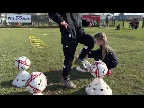 Ein Bambini Training bei den Löwen