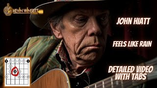 Feels like rain - John Hiatt | The Intro | Guitar lesson- With charts