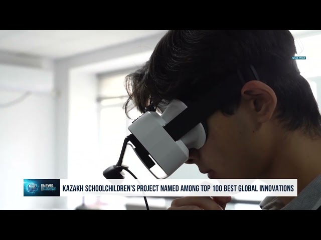 Kazakh schoolchildren’s project named among top 100 best global innovations