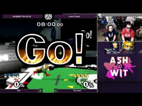 Hot (Marth) vs IX | Sveet (Fox/Sheik) - ASH@WIT #54 Melee Loser's Semis