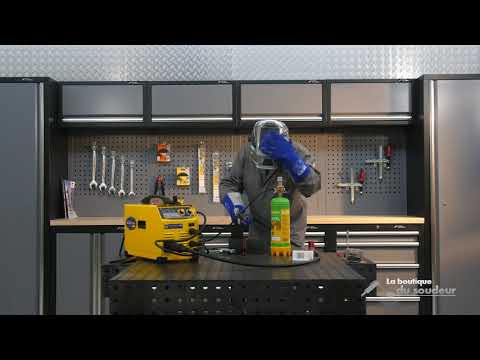 EASYMIG 150 Préparation au soudage au gaz