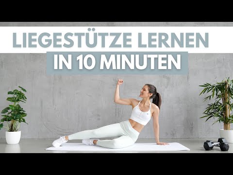 Learn push-ups in 10 minutes | Push-up tutorials for beginners | Tina Halder