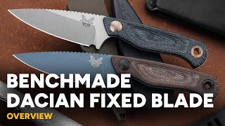 Video: Benchmade 203BT-03 Dacian Brown Canvas Micarta Kniv