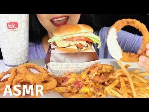 Jack in the Box CHEESY WEDGES, SPICY CHICKEN SANDWICH,...