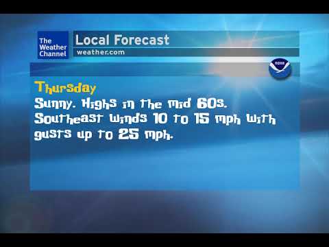 Modified WeatherStar XL - Wednesday, November 5, 2025