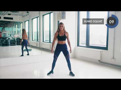 10 MIN BOOTY BURN  --  No Equipment   Pamela Reif