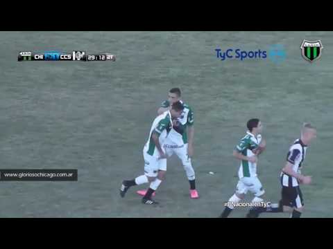Los goles del triunfo. ‪Nueva Chicago‬ 3 - Central Córdoba (Santiago del Estero) 1