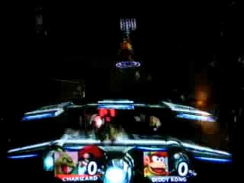 Charizard{Me} vs. Sonic,Pit, Diddy, and Ike{lvl 9s}