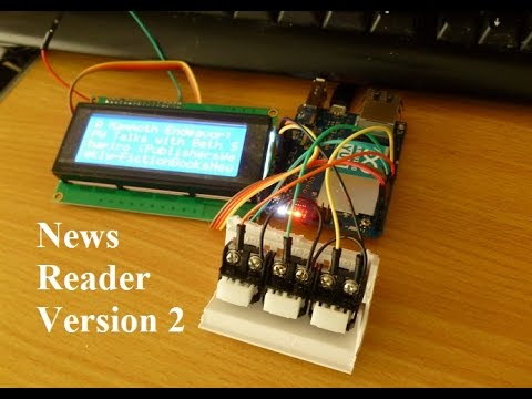 Internet news on a Yun - Version 2