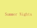 Rascal Flatts- Summer Nights Lyrics