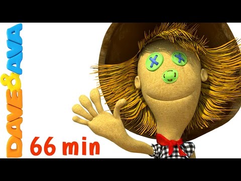 🌈 Head Shoulders Knees and Toes | 3D Rhymes for Kids and Baby Songs from Dave and Ava 🌈 Video