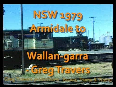 Australian Railways: NSW/Qld  Armidale to Wallangarra PTC/QR  45 and 1720 classes, ride the 45 class