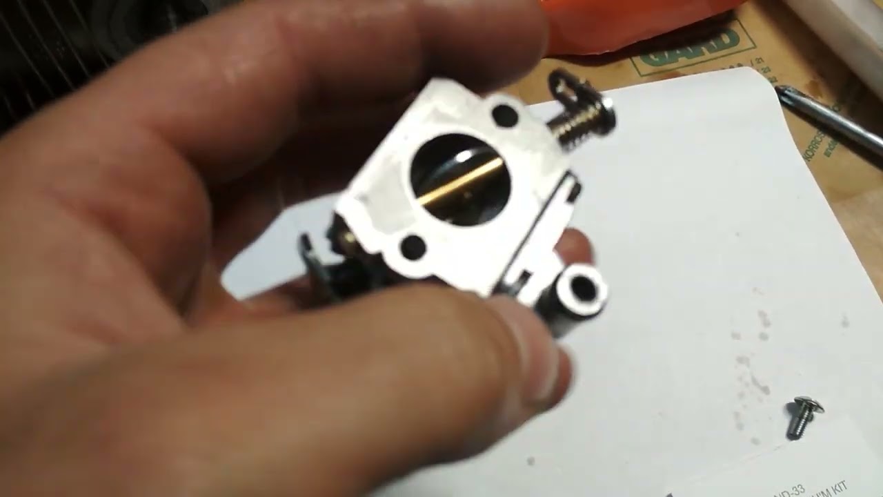 gaźnik zama Stihl ms 170/180- składanie serwis nowe membrany