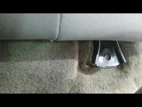 HHR Back Seat Removal Screw locations