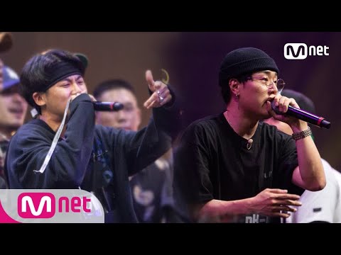[ENG sub] Show Me The Money777 [4회] ′랩.찢.남′ 매력 대격돌! ′귀여운 쿠기′ vs ′훈훈한 pH-1′ @그룹대항전 3R 180928 EP.4