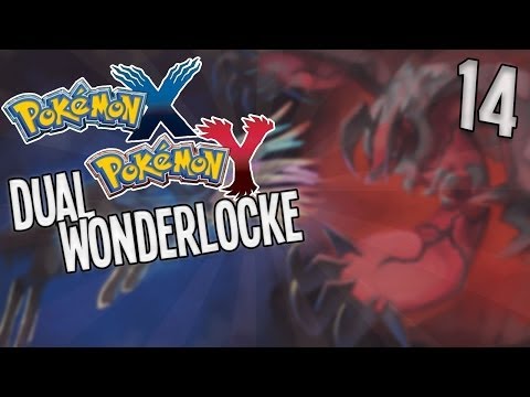 Pokemon X and Y Wonderlocke Dual Play Co-Op Part 14 - FAT EVOLUTIONS, FAT DEATH